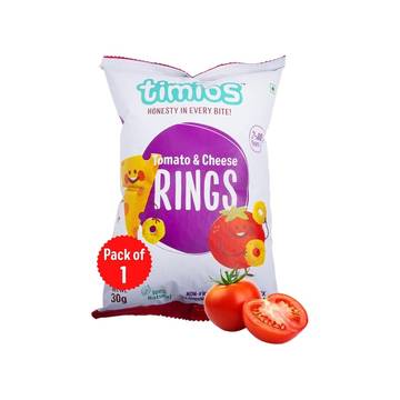 Timios Tomato & Cheese Ring Puffs